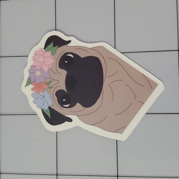 Pug Sticker - Picture 1 of 3